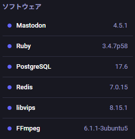 Updated to Mastodon v4.5.1